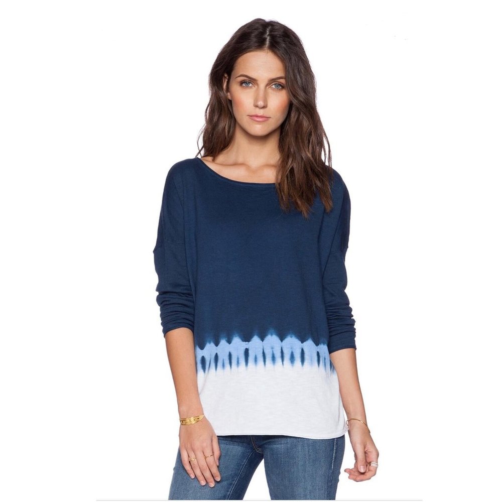 Vince XS The Tie Dye Coastal + Santorini Sweater